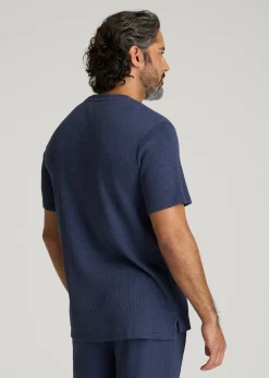 Waffle Lounge Top for Tall Men