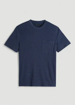 Waffle Lounge Top for Tall Men