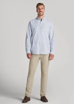 Washed Oxford Shirt for Tall Men