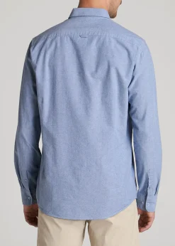 Washed Oxford Shirt for Tall Men