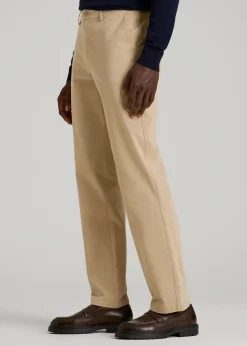 4 Way Stretch Commuter RELAXED Chino Pants for Tall Men
