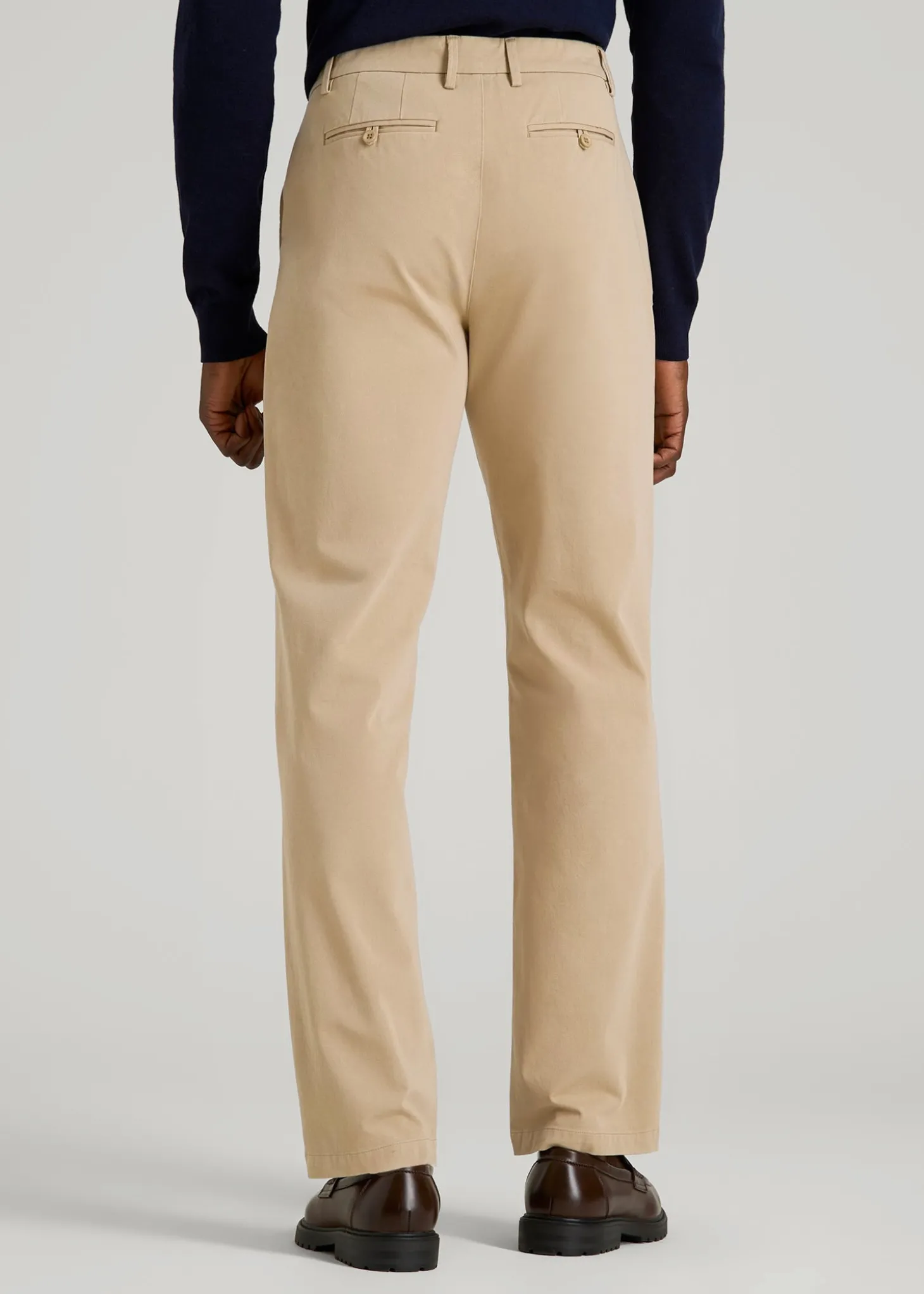 4 Way Stretch Commuter RELAXED Chino Pants for Tall Men