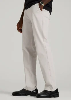 4 Way Stretch Commuter RELAXED Chino Pants for Tall Men