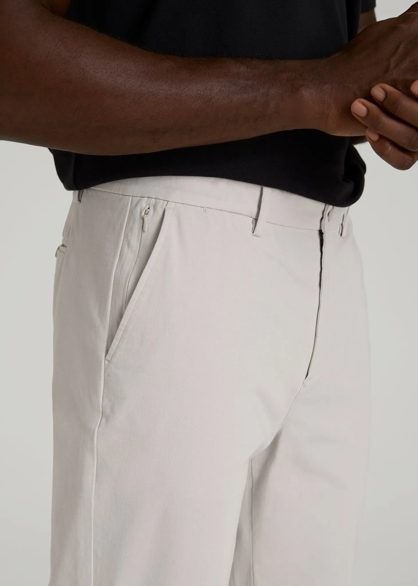 4 Way Stretch Commuter RELAXED Chino Pants for Tall Men