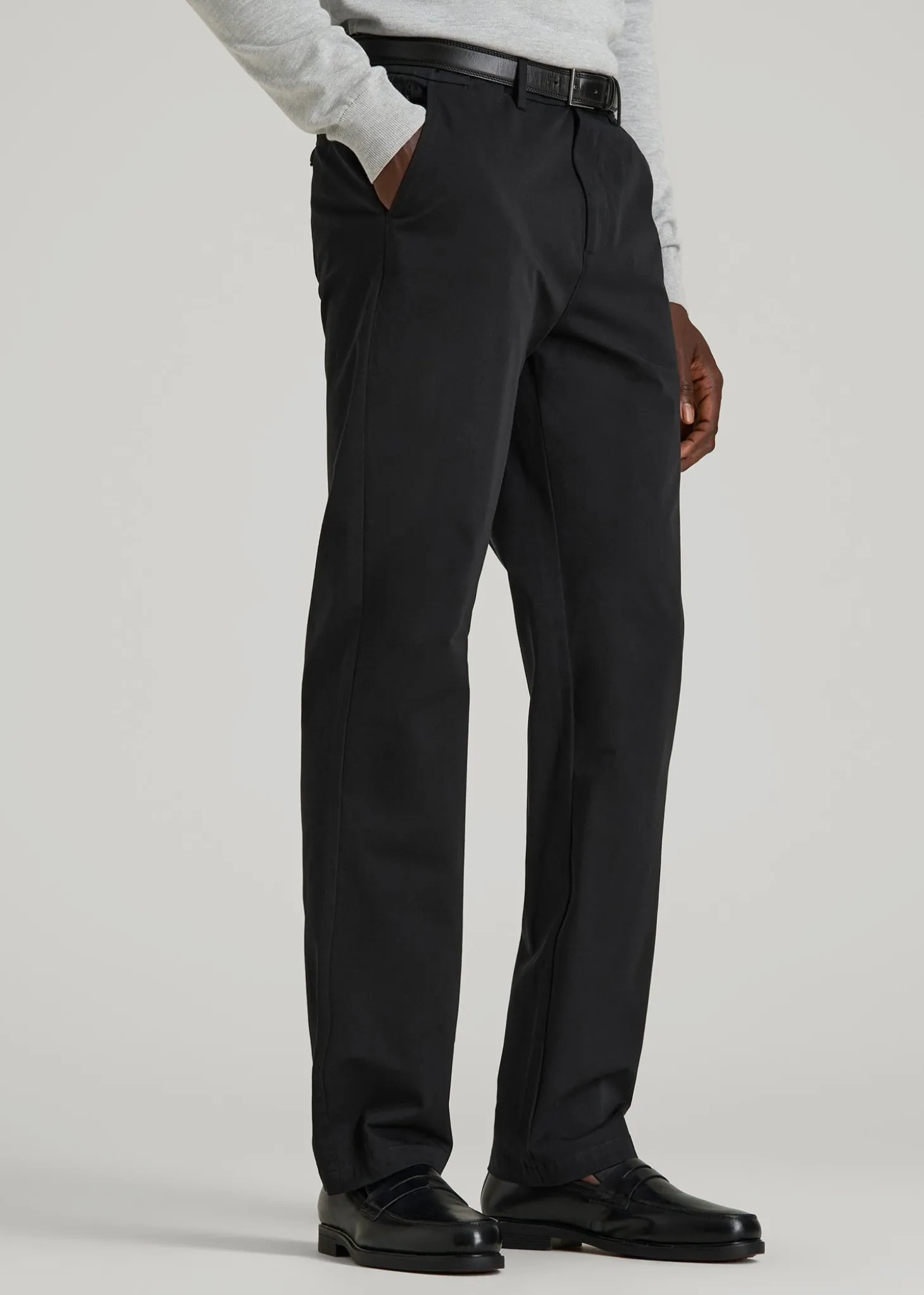 4 Way Stretch Commuter RELAXED Chino Pants for Tall Men