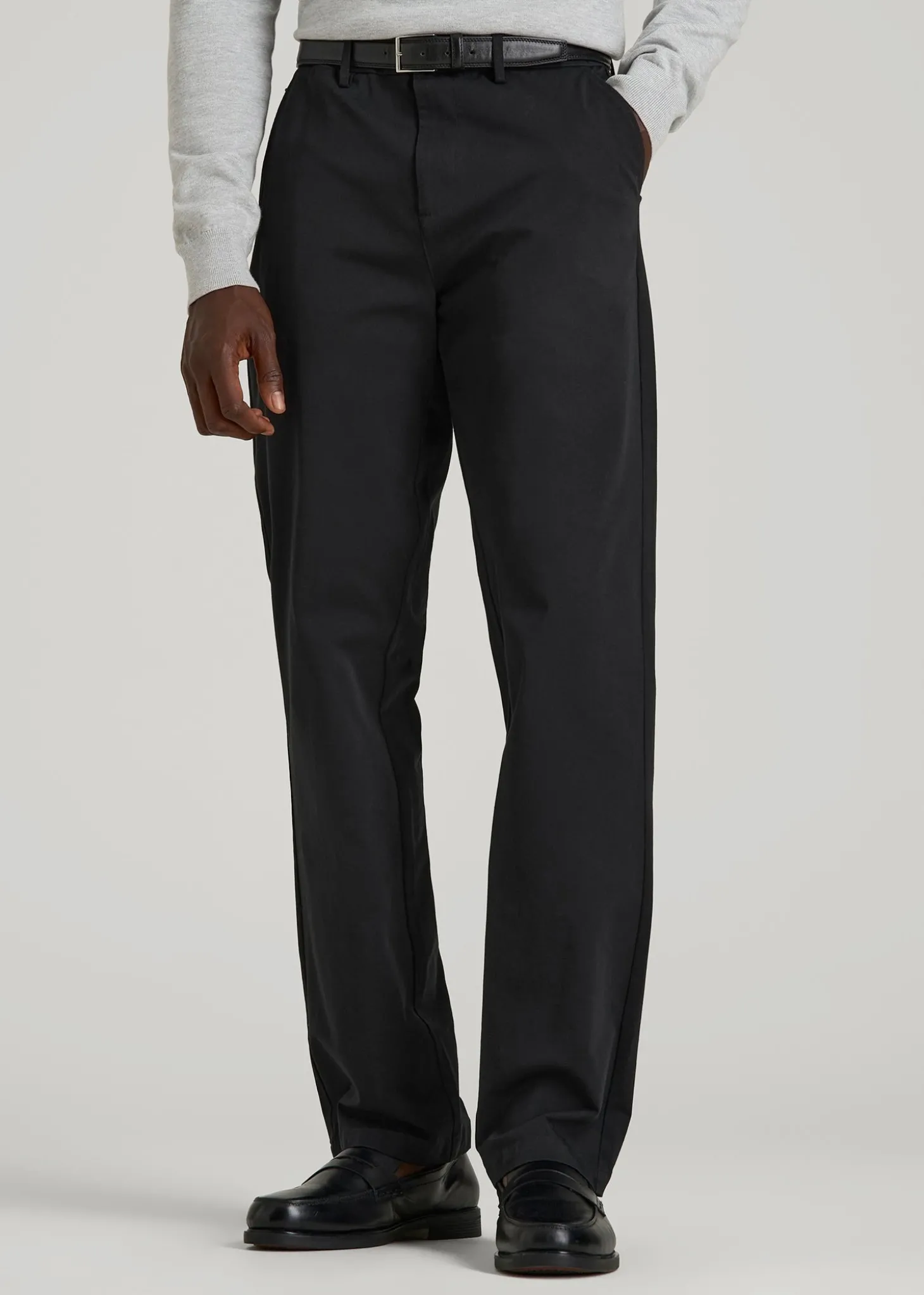 4 Way Stretch Commuter RELAXED Chino Pants for Tall Men