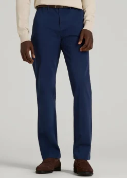 4 Way Stretch Commuter STRAIGHT Leg Chino Pants for Tall Men