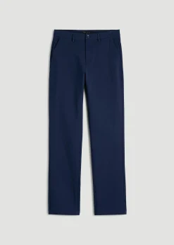 4 Way Stretch Commuter STRAIGHT Leg Chino Pants for Tall Men