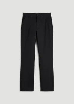 4 Way Stretch Commuter STRAIGHT Leg Chino Pants for Tall Men