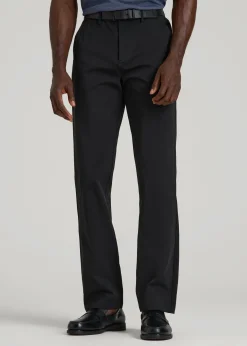4 Way Stretch Commuter STRAIGHT Leg Chino Pants for Tall Men