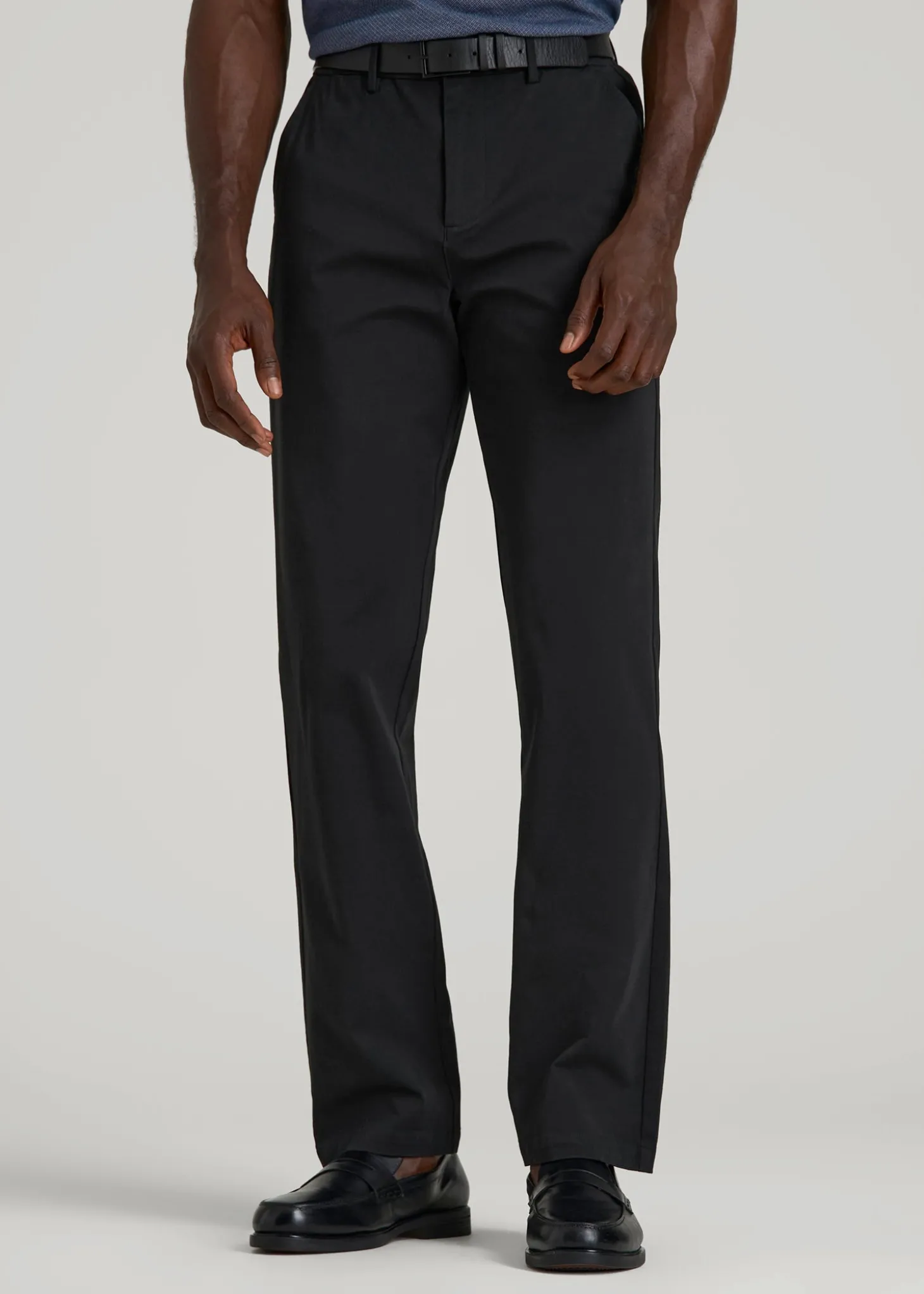 4 Way Stretch Commuter STRAIGHT Leg Chino Pants for Tall Men