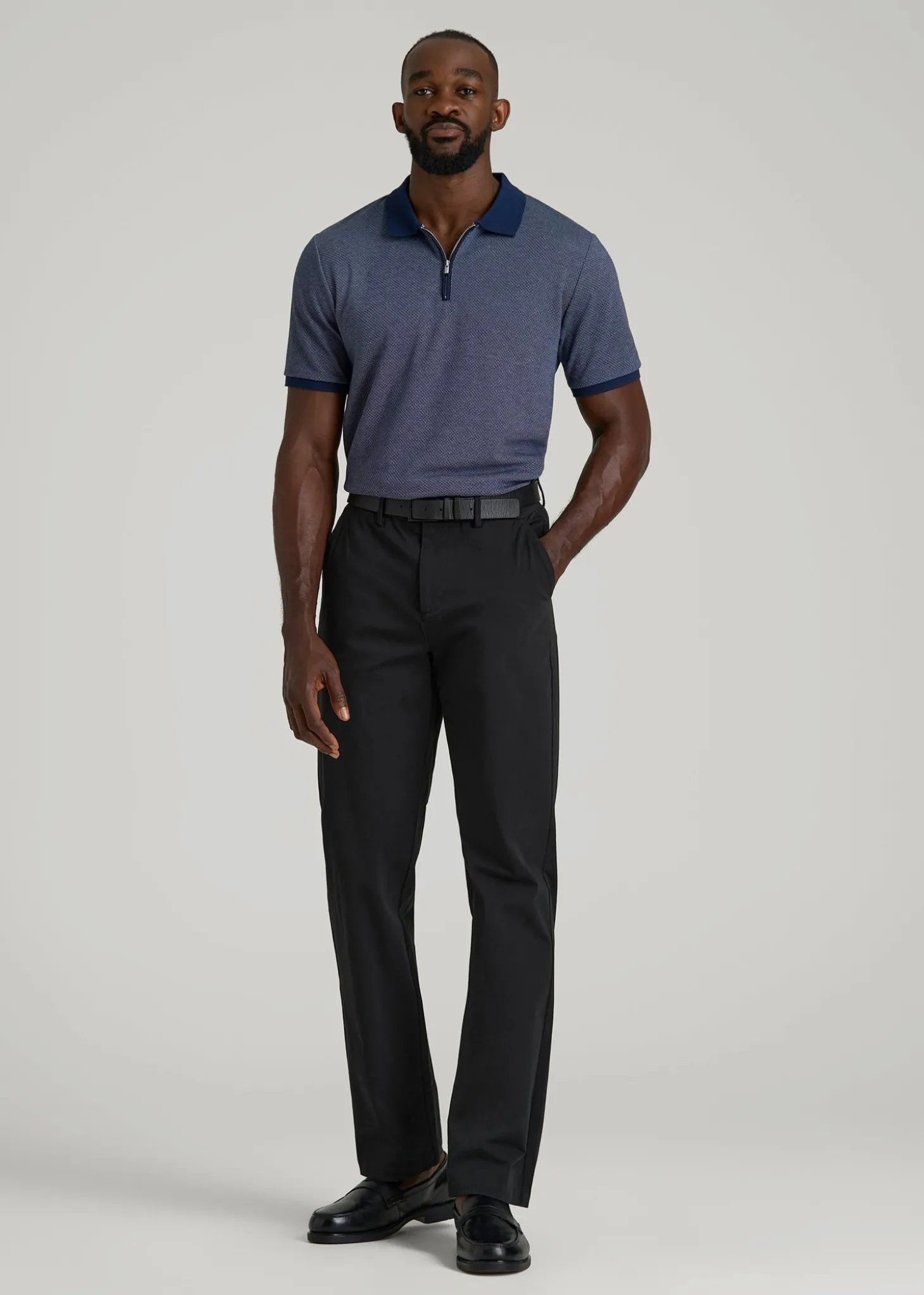 4 Way Stretch Commuter STRAIGHT Leg Chino Pants for Tall Men
