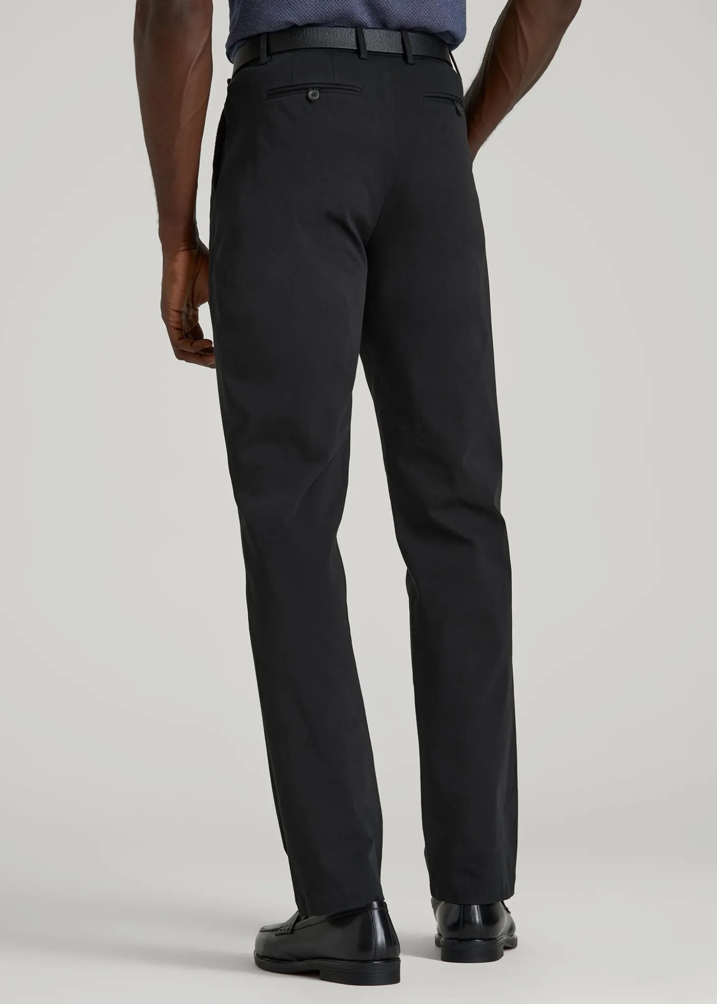 4 Way Stretch Commuter STRAIGHT Leg Chino Pants for Tall Men
