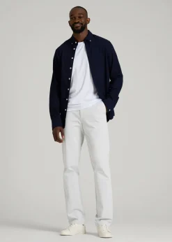 4 Way Stretch Commuter TAPERED Chino Pants for Tall Men