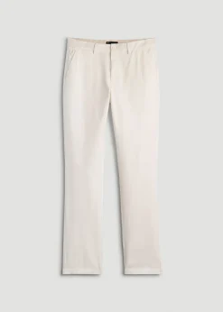 4 Way Stretch Commuter TAPERED Chino Pants for Tall Men