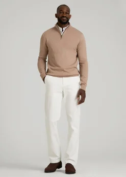 4 Way Stretch Commuter TAPERED Chino Pants for Tall Men