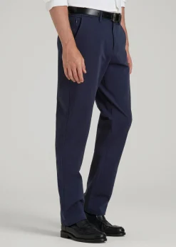 4-Way Stretch Commuter Tapered Chino Pants for Tall Men