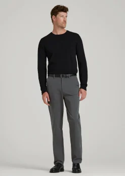 4-Way Stretch Commuter Tapered Chino Pants for Tall Men