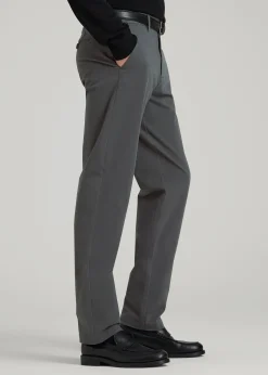 4-Way Stretch Commuter Tapered Chino Pants for Tall Men