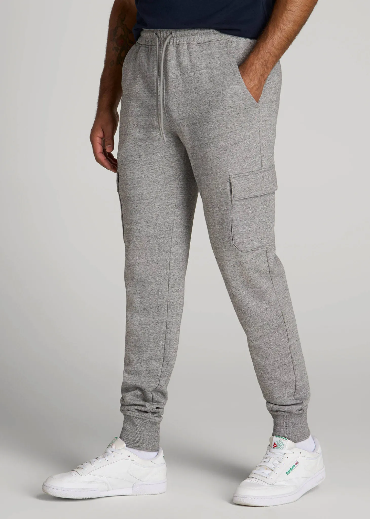 Wearever Fleece Cargo Jogger For Tall Men