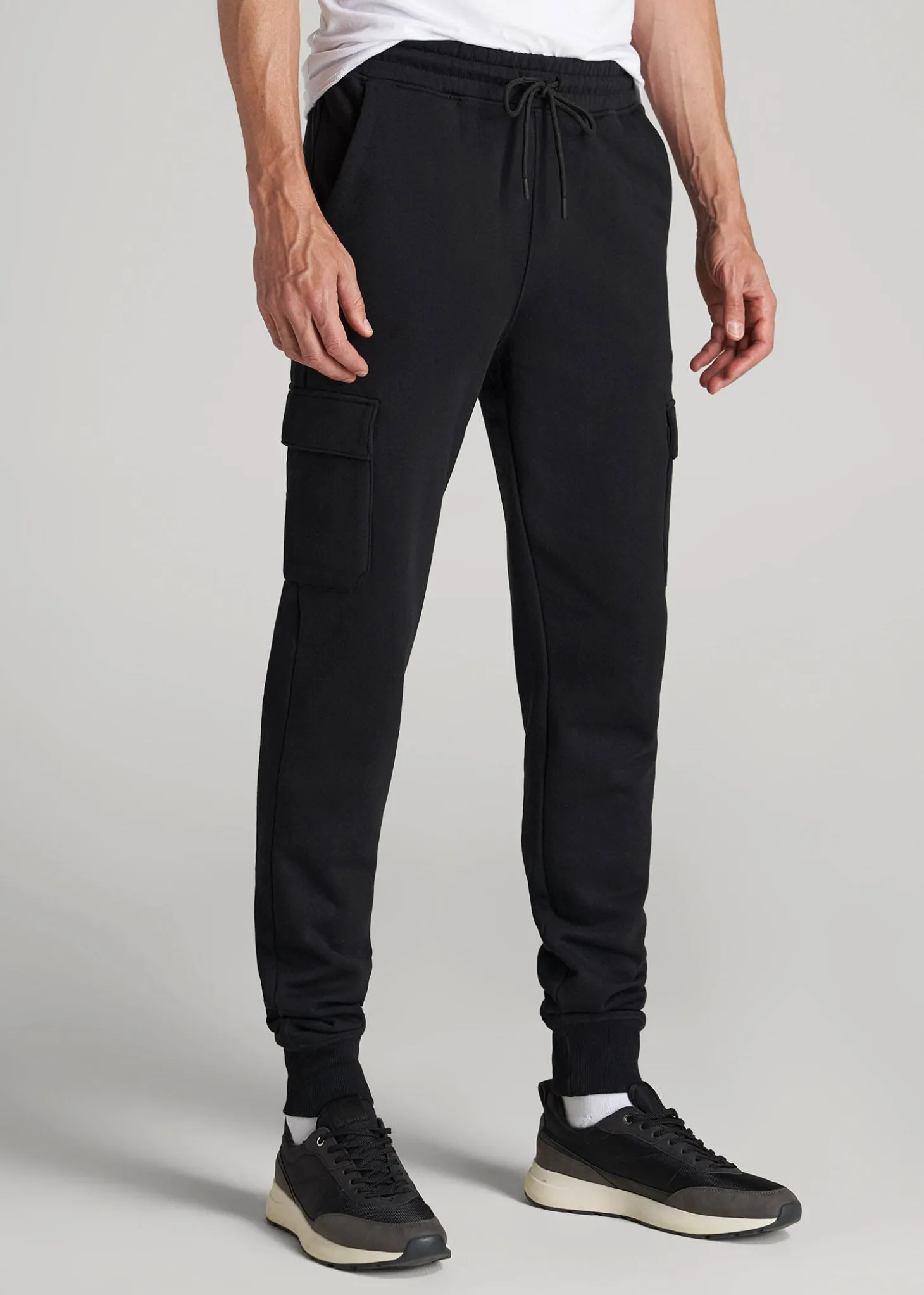 Wearever Fleece Cargo Jogger For Tall Men