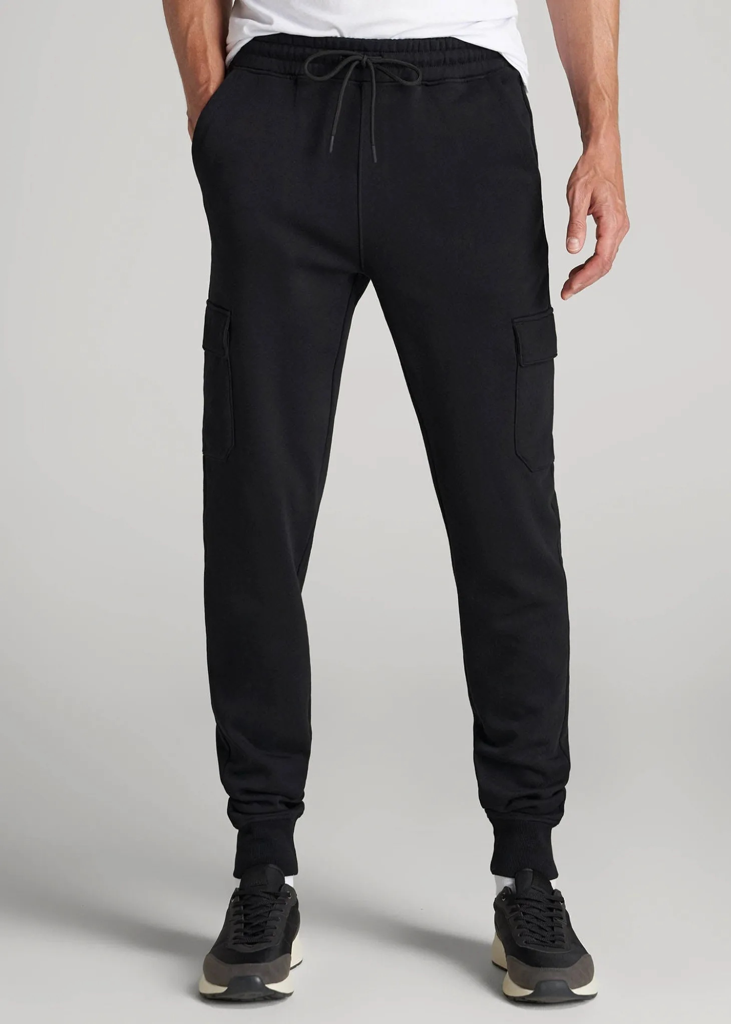 Wearever Fleece Cargo Jogger For Tall Men