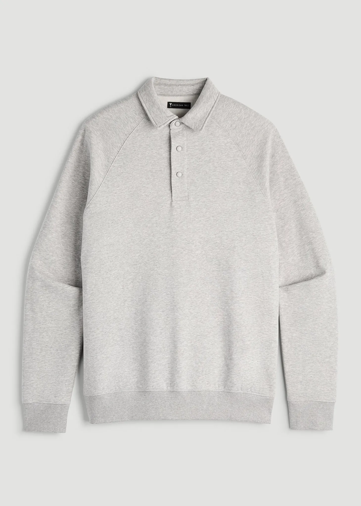 Wearever Fleece Collared Sweatshirt for Tall Men