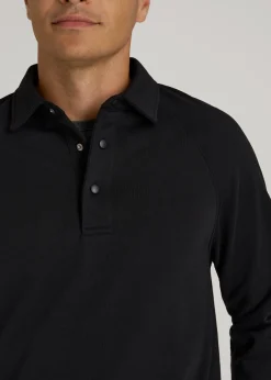 Wearever Fleece Collared Sweatshirt for Tall Men