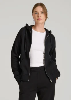Wearever Fleece Full-Zip Hoodie for Tall Women