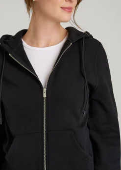 Wearever Fleece Full-Zip Hoodie for Tall Women