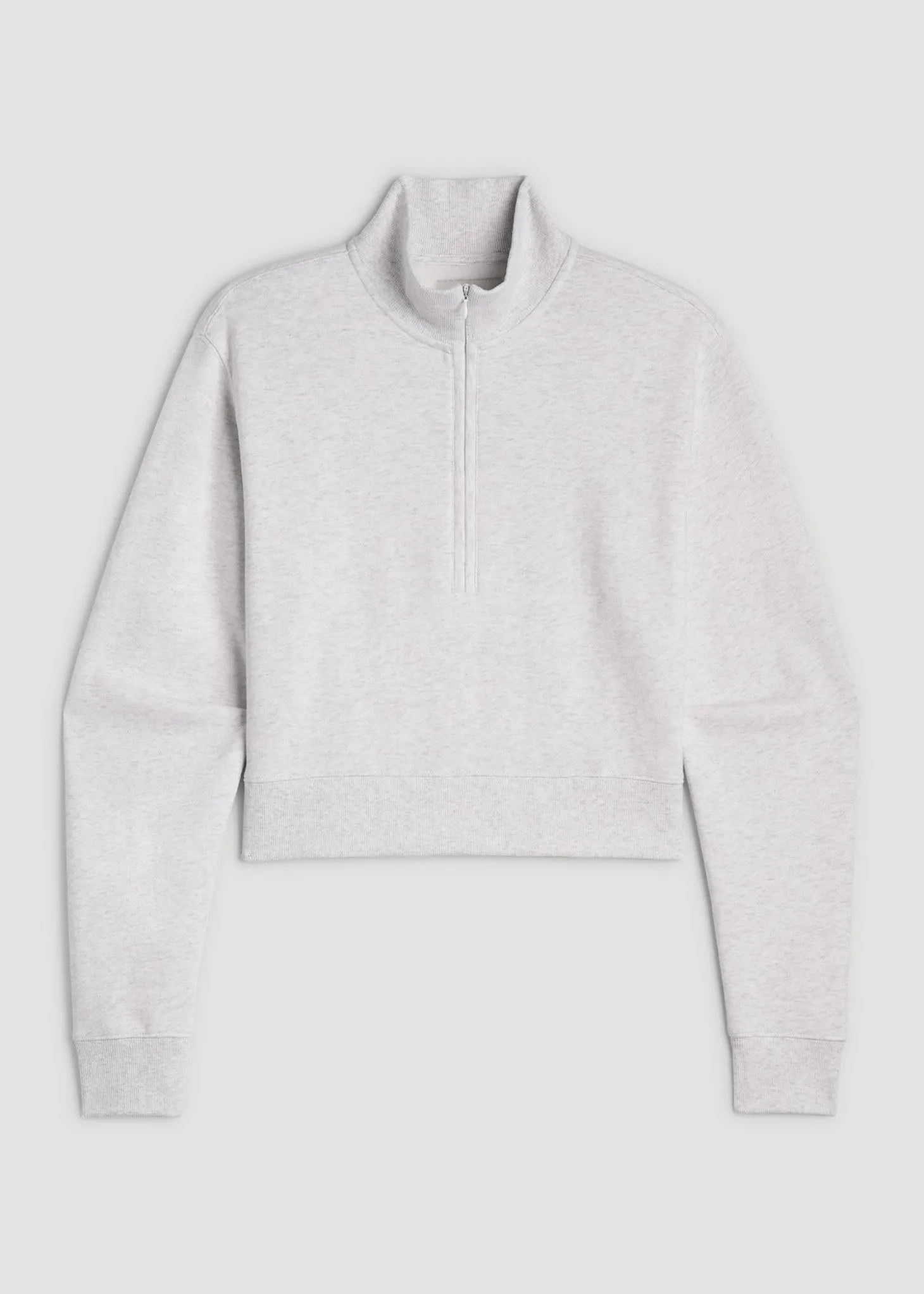 Wearever 2.0 Fleece Half-Zip Cropped Sweatshirt for Tall Women