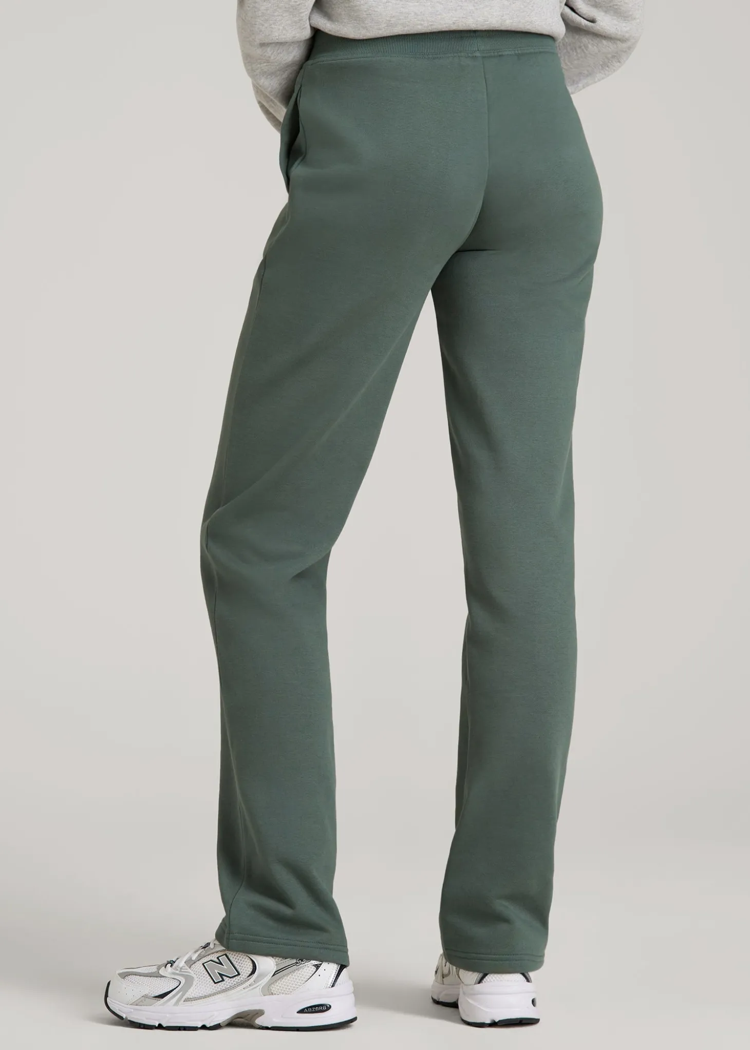 Wearever Fleece Open-Bottom Sweatpants for Tall Women