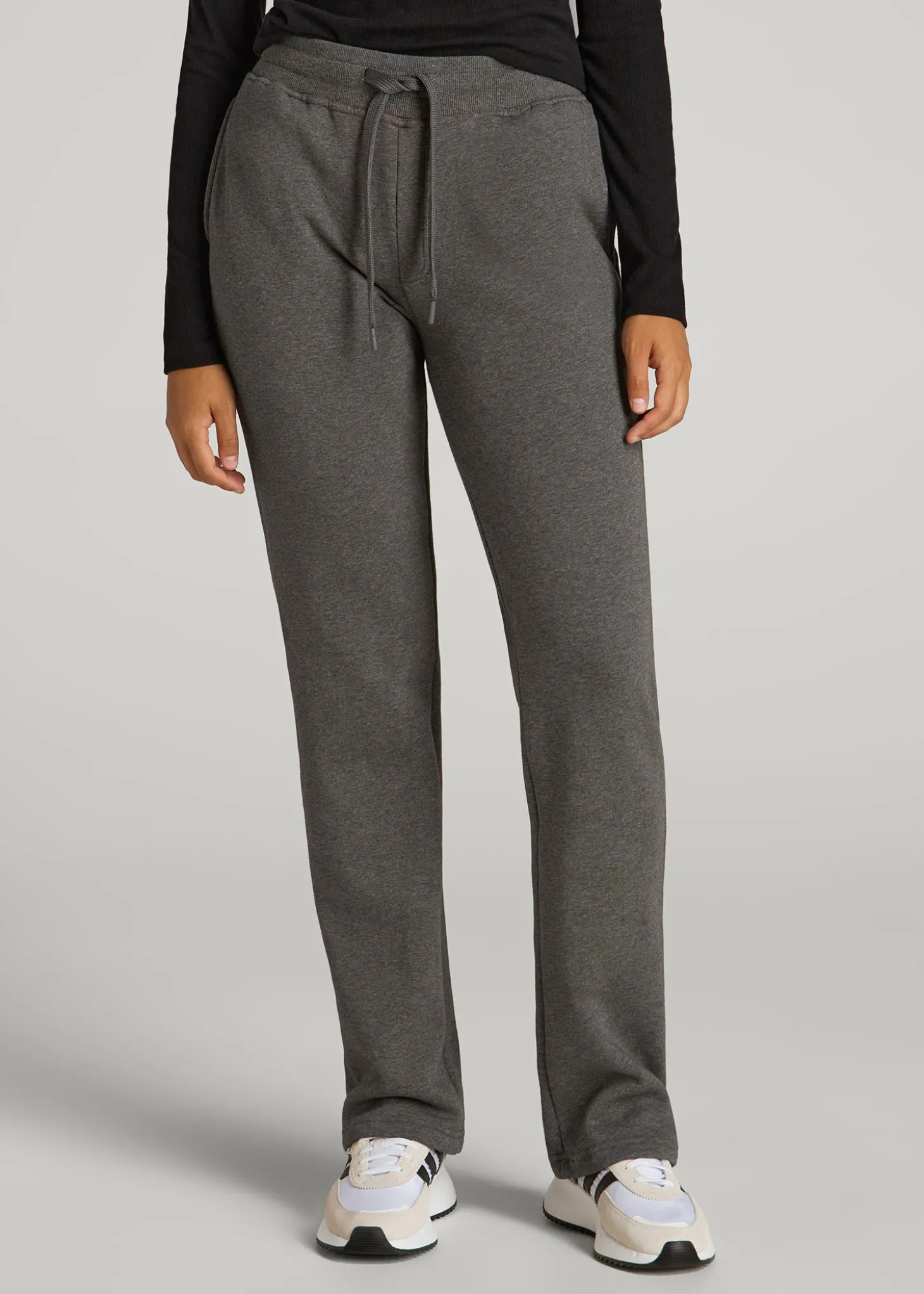 Wearever Fleece Open-Bottom Sweatpants for Tall Women