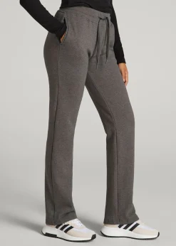 Wearever Fleece Open-Bottom Sweatpants for Tall Women