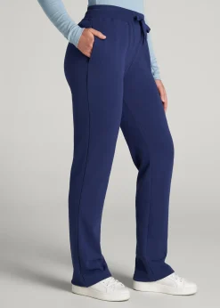 Wearever Fleece Open-Bottom Sweatpants for Tall Women