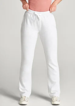 Wearever Fleece Open-Bottom Sweatpants for Tall Women