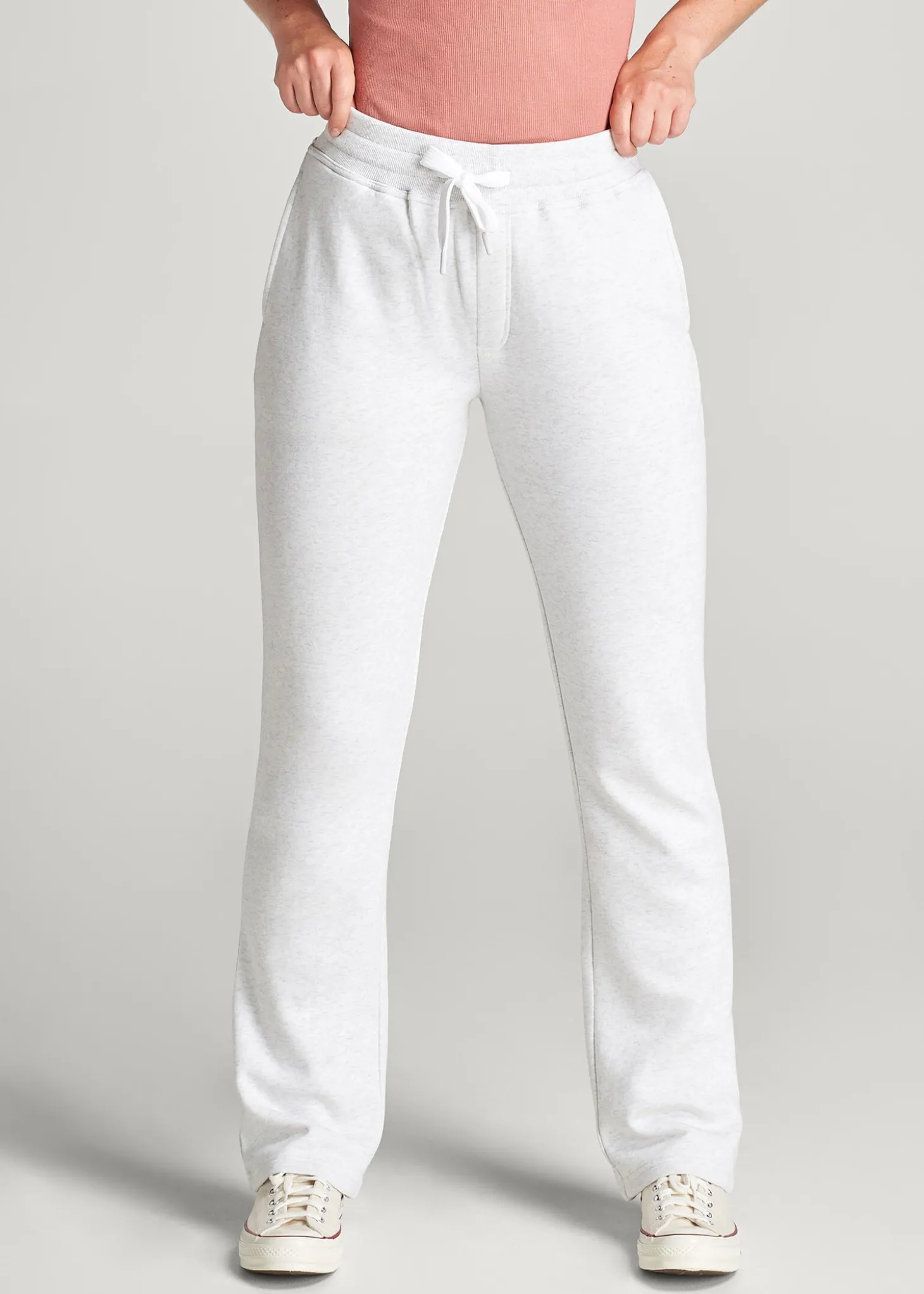 Wearever Fleece Open-Bottom Sweatpants for Tall Women