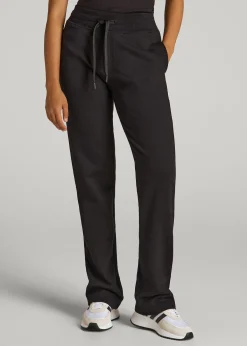 Wearever Fleece Open-Bottom Sweatpants for Tall Women