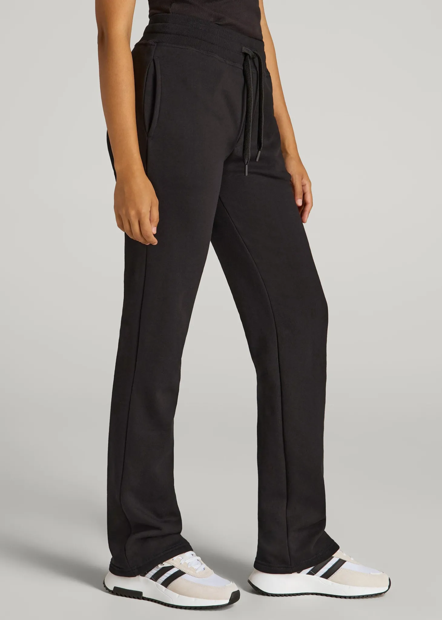 Wearever Fleece Open-Bottom Sweatpants for Tall Women