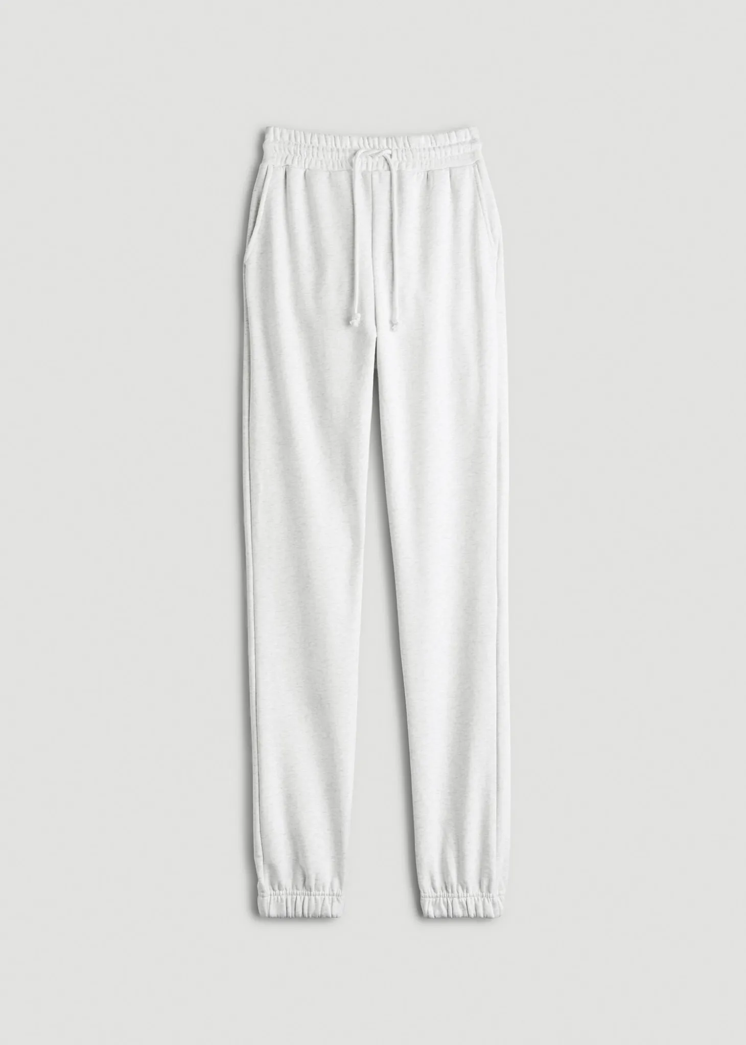Wearever Fleece Slim Fit High-Waisted Garment Dye Sweatpants for Tall Women
