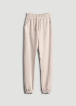 Wearever Fleece Slim Fit High-Waisted Garment Dye Sweatpants for Tall Women