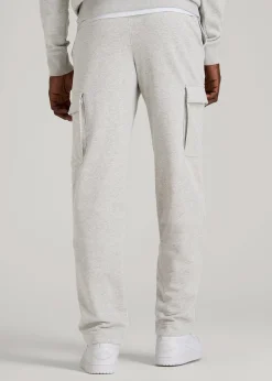 Wearever Fleece Straight Leg Cargo Sweatpant for Tall Men