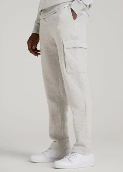 Wearever Fleece Straight Leg Cargo Sweatpant for Tall Men