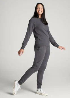 Wearever French Terry Crewneck Sweatshirt for Tall Women