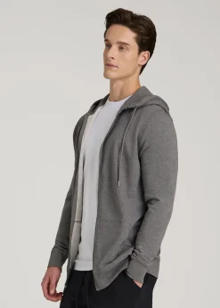 Wearever French Terry Full-Zip Hoodie for Tall Men