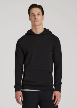Wearever French Terry Raglan Hoodie for Tall Men