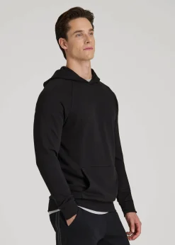Wearever French Terry Raglan Hoodie for Tall Men