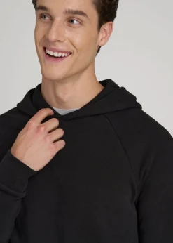 Wearever French Terry Raglan Hoodie for Tall Men