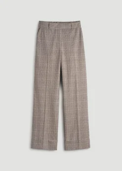 Wide-Leg Cuffed Pants for Tall Women