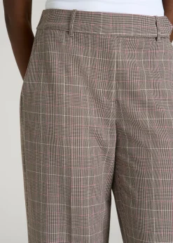 Wide-Leg Cuffed Pants for Tall Women